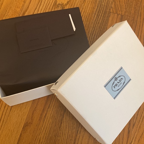 Prada Cleo Bag in Cornflower Blue NWT Never Worn Box/dust bag included - Picture 13 of 13